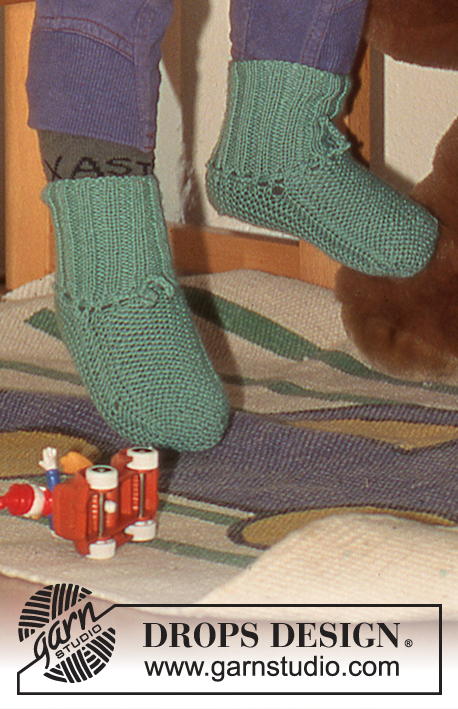 DROPS Baby 5-16 - DROPS Jacke und Socken in „Alpaca”