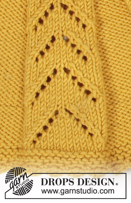 Sunny Hug / DROPS Children 30-20 - Children’s skirt with lace pattern and crochet edge, worked top down. Sizes 2 - 12 years. The piece is worked in DROPS Merino Extra Fine.