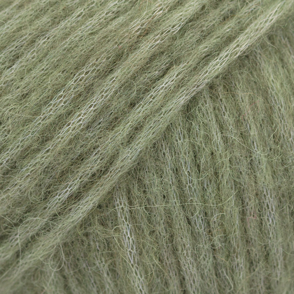 DROPS Air uni colour 48, antikk grønn