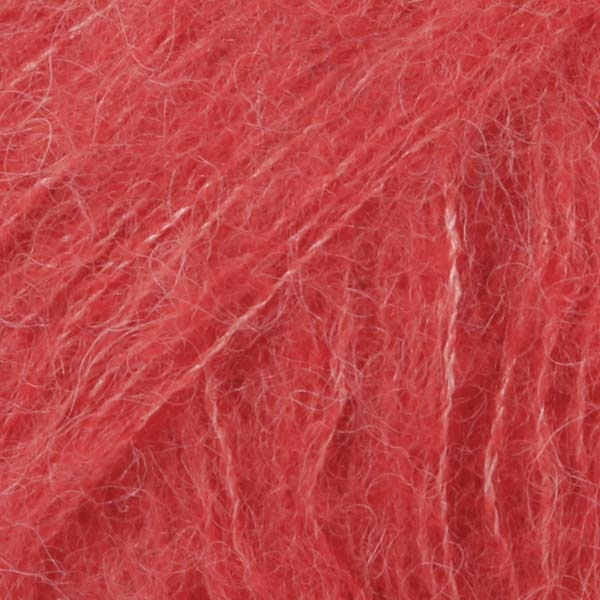 DROPS Brushed Alpaca Silk uni colour 06, koralle
