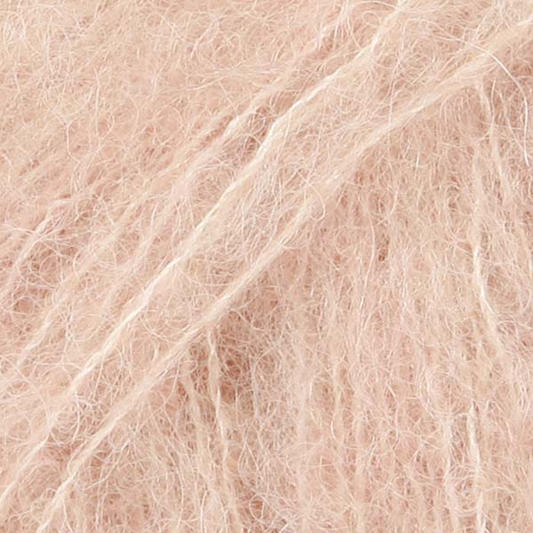 DROPS Brushed Alpaca Silk uni colour 20, roosa hiekka