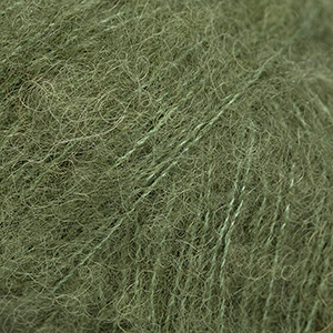 DROPS Brushed Alpaca Silk uni colour 32, vert mousse