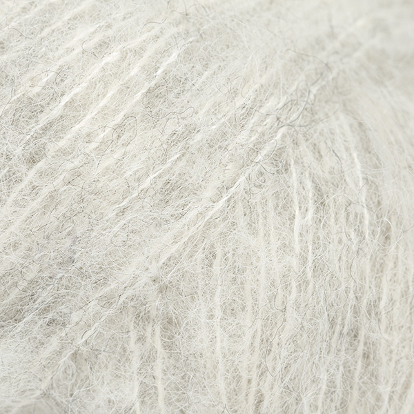 DROPS Brushed Alpaca Silk uni colour 35, parelgrijs