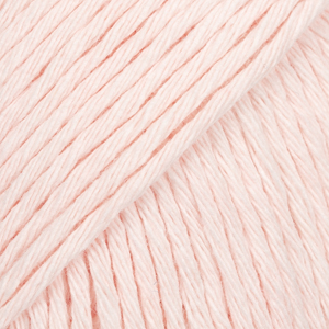 DROPS Cotton Light uni colour 44, roosa vaahtokarkki