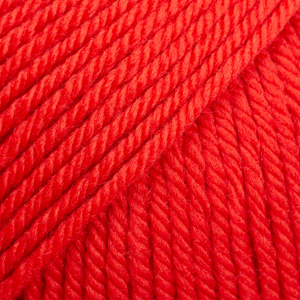 DROPS Daisy uni colour 20, punainen