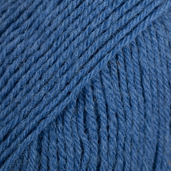 DROPS Fabel uni colour 108, kuninglik sinine