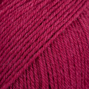 DROPS Fabel uni colour 113, rubiininpunainen