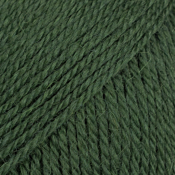 DROPS Flora uni colour 32, dunkelgrün