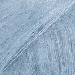 DROPS Kid-Silk uni colour 08, blu jeans chiaro
