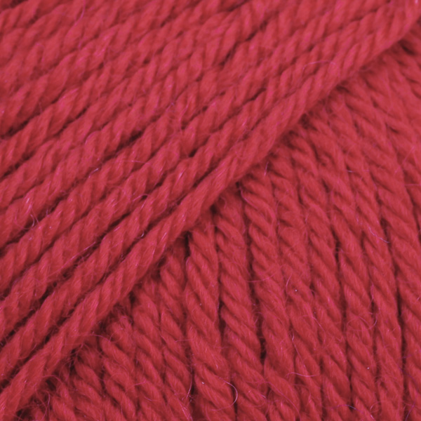 DROPS Lima uni colour 3609, vermelho
