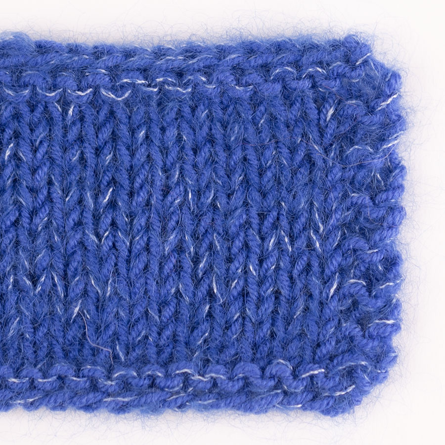 Yarn combinations knitted swatches babymerino33-kidsilk21