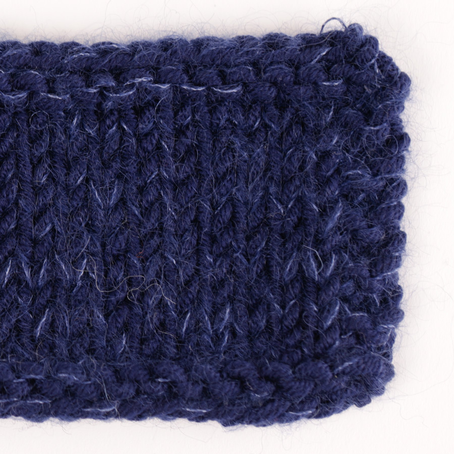 Yarn combinations knitted swatches bigmerino17-kidsilk28