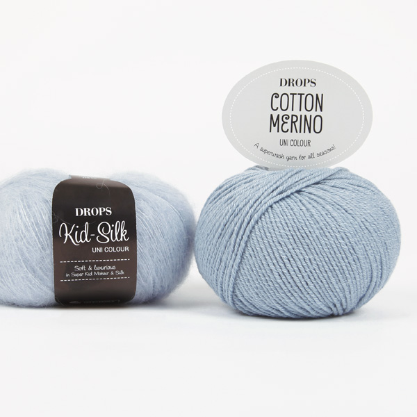 DROPS yarn combinations cottonmerino09-kidsilk07