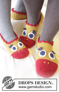 Free patterns - Socken & Hausschuhe für Ostern / DROPS Extra 0-1024