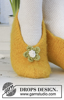 Free patterns - Socken & Hausschuhe für Ostern / DROPS Extra 0-546
