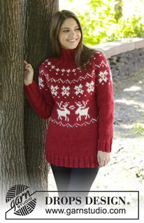 Free patterns - Weihnachtliche Pullover & Jacken / DROPS 158-16