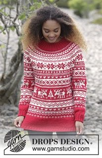 Free patterns - Weihnachtliche Pullover & Jacken / DROPS 183-5