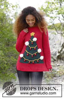 Free patterns - Weihnachtliche Pullover & Jacken / DROPS 183-8
