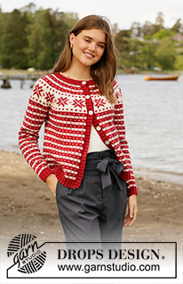 Free patterns - Weihnachtliche Pullover & Jacken / DROPS 205-21