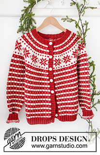 Free patterns - Weihnachtliche Pullover & Jacken / DROPS 205-21
