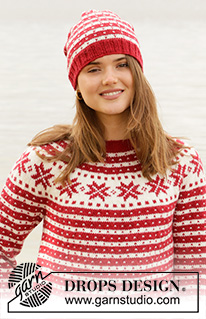 Free patterns - Weihnachtliche Pullover & Jacken / DROPS 205-22