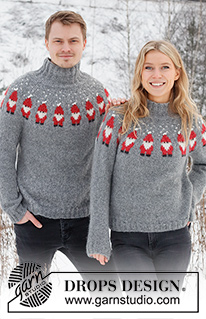 Free patterns - Weihnachtliche Pullover & Jacken / DROPS 224-5