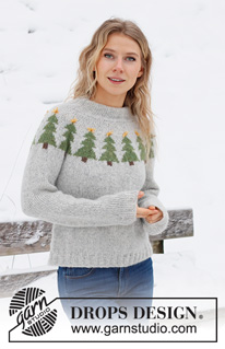 Free patterns - Weihnachtliche Pullover & Jacken / DROPS 228-47