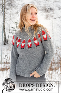 Free patterns - Weihnachtliche Pullover & Jacken / DROPS 228-48