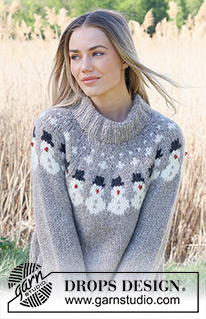 Free patterns - Weihnachtliche Pullover & Jacken / DROPS 235-38