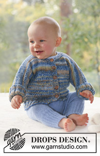 Free patterns - Jacken & Cardigans für Babys / DROPS Baby 18-17