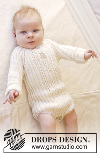 Free patterns - Strampler & Overalls für Babys / DROPS Baby 25-30