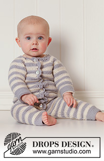 Free patterns - Strampler & Overalls für Babys / DROPS Baby 25-34
