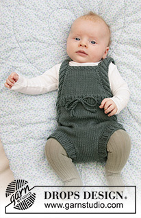 Free patterns - Strampler & Overalls für Babys / DROPS Baby 33-21
