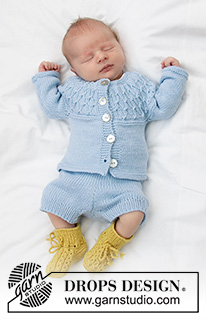 Free patterns - Jacken & Cardigans für Babys / DROPS Baby 33-26