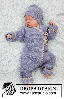 Free patterns - Strampler & Overalls für Babys / DROPS Baby 33-30