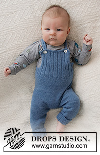 Free patterns - Strampler & Overalls für Babys / DROPS Baby 36-4