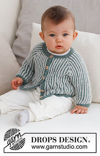 Free patterns - Jacken & Cardigans für Babys / DROPS Baby 43-18