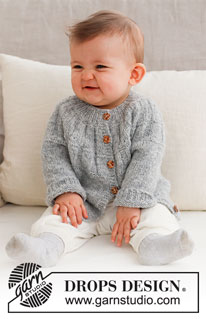 Free patterns - Jacken & Cardigans für Babys / DROPS Baby 43-6