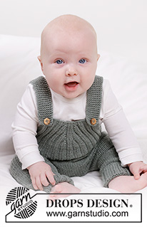 Free patterns - Strampler & Overalls für Babys / DROPS Baby 45-7