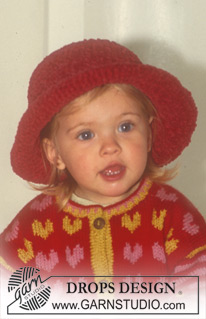Free patterns - Sommerhüte für Kinder / DROPS Baby 5-24