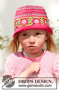 Free patterns - Sommerhüte für Kinder / DROPS Children 23-48