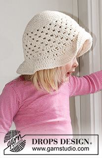 Free patterns - Sommerhüte für Kinder / DROPS Children 24-27