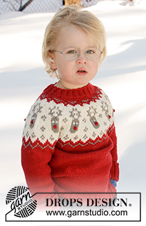 Free patterns - Weihnachtliche Pullover & Jacken / DROPS Children 32-10