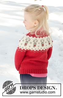 Free patterns - Weihnachtliche Pullover & Jacken / DROPS Children 32-9