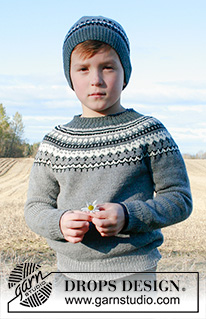 Free patterns - Pullover für Kinder / DROPS Children 34-18