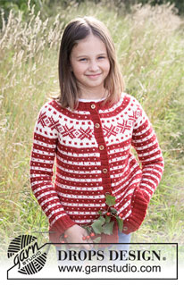 Free patterns - Weihnachtliche Pullover & Jacken / DROPS Children 34-31