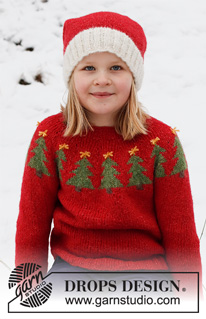 Free patterns - Weihnachtliche Pullover & Jacken / DROPS Children 41-17