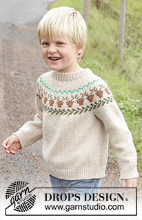Free patterns - Weihnachtliche Pullover & Jacken / DROPS Children 47-18