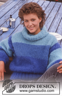 Free patterns - Striped Jumpers / DROPS Extra 0-157
