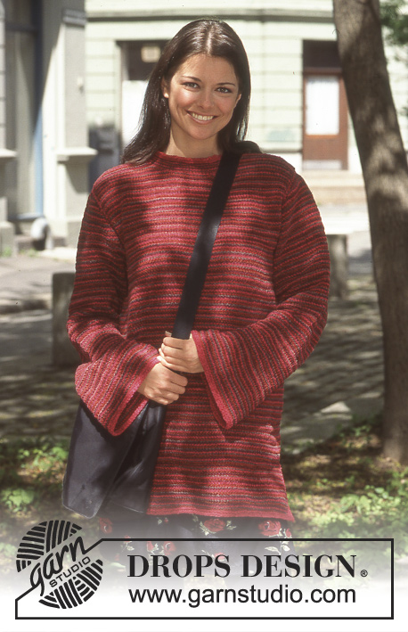 DROPS Extra 0-26 - DROPS sweater in “Tynn Chenille” and “Cotton Viscose”. Size S-XL.